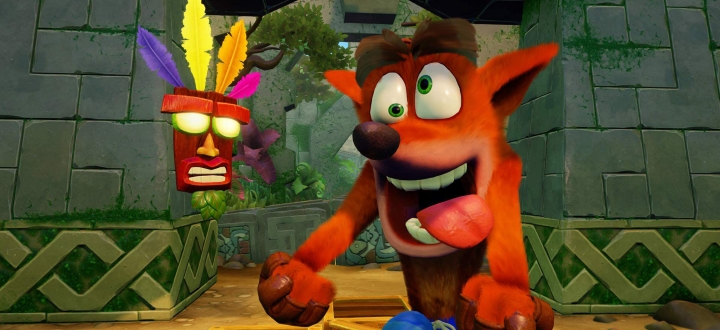 Сравнение графики оригинальной Crash Bandicoot и ремастера на PS4