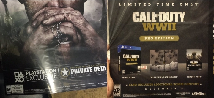 Call Of Duty: WW2 - в Сеть утекла информация о специальном издании и Season Pass