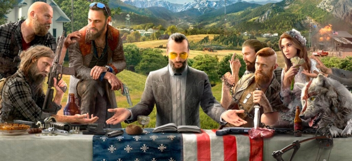 Официальный постер Far Cry 5