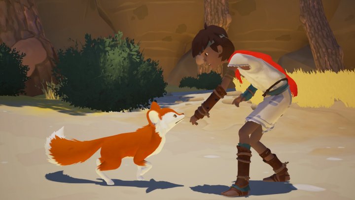 У RiME в прямом смысле слова есть проводник для вас - симпатичный лис. С другой стороны, без прямого взаимодействия с игроком он с таким же успехом мог быть точкой на миникарте