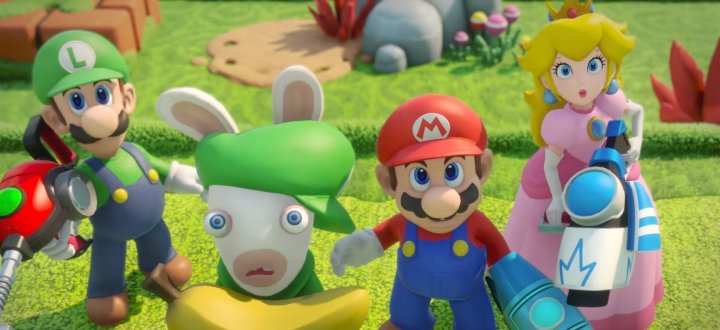 E3 2017: Mario + Rabbids Kingdom Battle - Блеклый Марио, уморительные кролеги