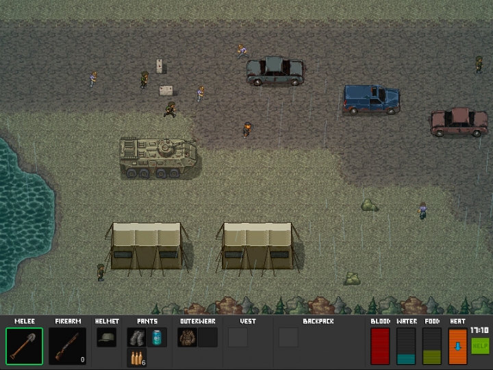 Как получить пистолет в Mini DayZ