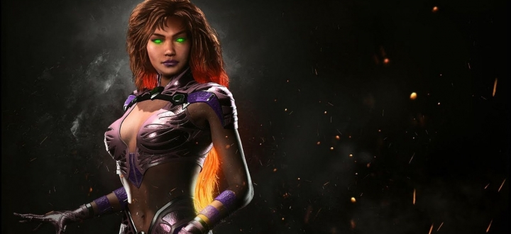 Starfire появится в Injustice 2. Трейлер нового героя с Comic-con 2017