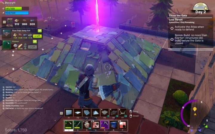 Лучший форт в Fortnite это «Пирамида»