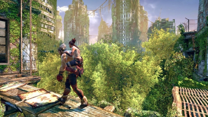 Позднее идею уникального сеттинга Enslaved подрезали и Guerilla Games с их Horizon Zero Dawn. Динамика отношений между Ninja Theory и внутренними студиями Sony на редкость забавная