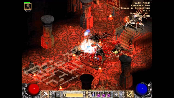 Битва с Баалом из Diablo 2: Lords of Destruction