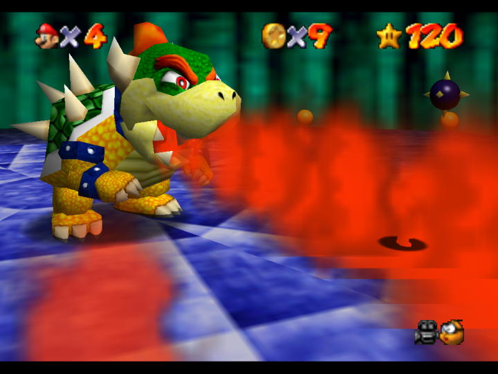 Боузер из Super Mario 64