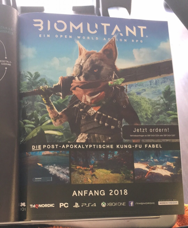 Обложка и первые подробности Biomutant