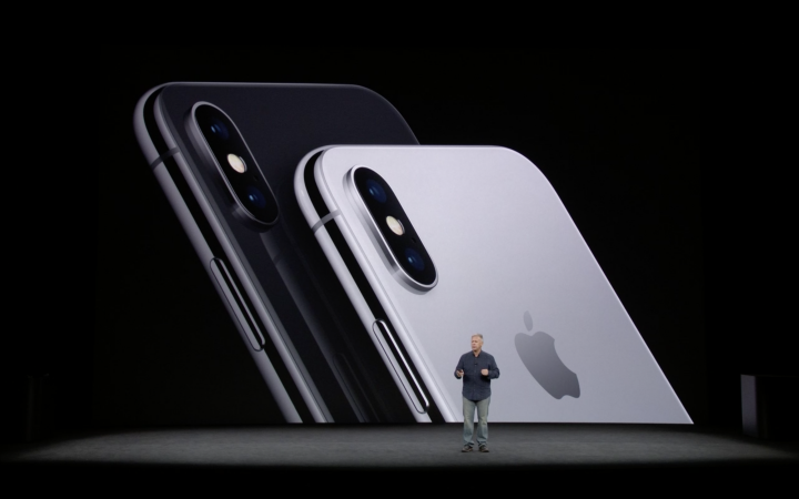 iPhone X с презентации Apple