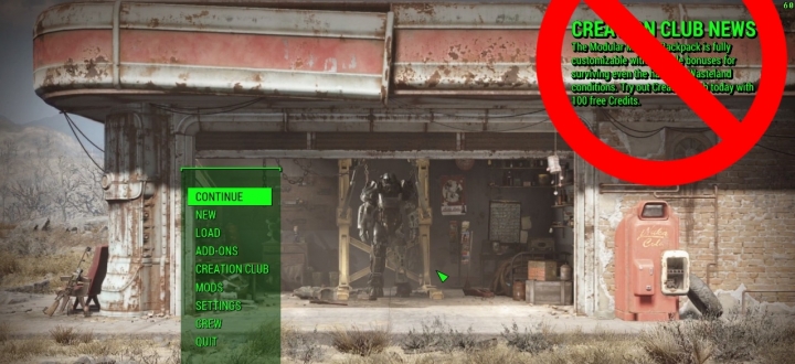 Модификация года! Пользователь выпустил мод, убирающий новости платного магазина Fallout 4