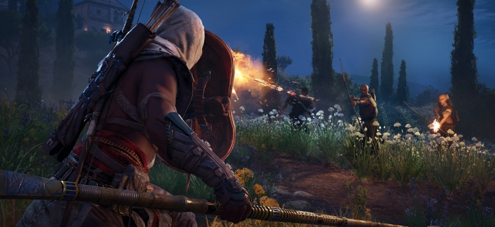 Assassin's Creed: Origins - кадры геймплея из настоящего времени