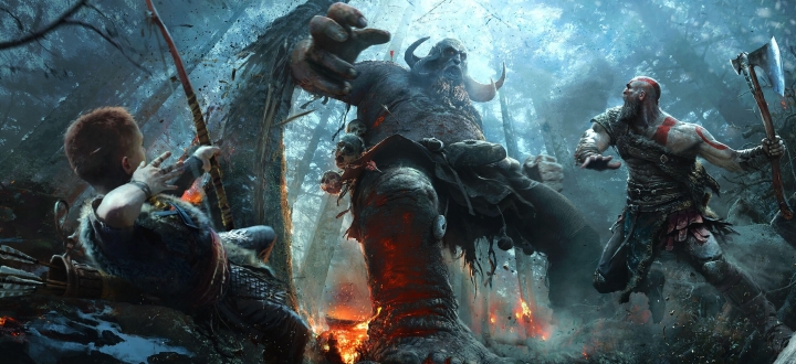 Новый геймплей God of War с Paris Games Week 2017