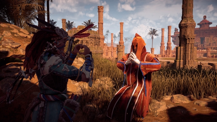  В своей игре Guerrilla Games пытаются подражать лучшим представителям жанра. Временами они даже превосходят своих кумиров в частностях, и все же впечатление от Horizon в целом может оказаться несколько слабее