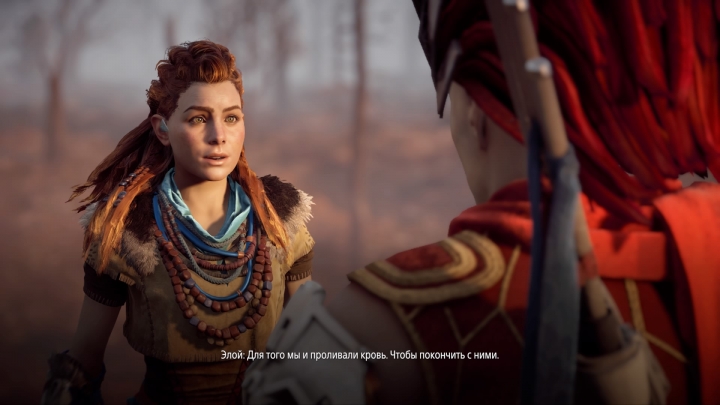 Хотя, казалось бы, Until Dawn на том же движке, но местами Элой кукла куклой!