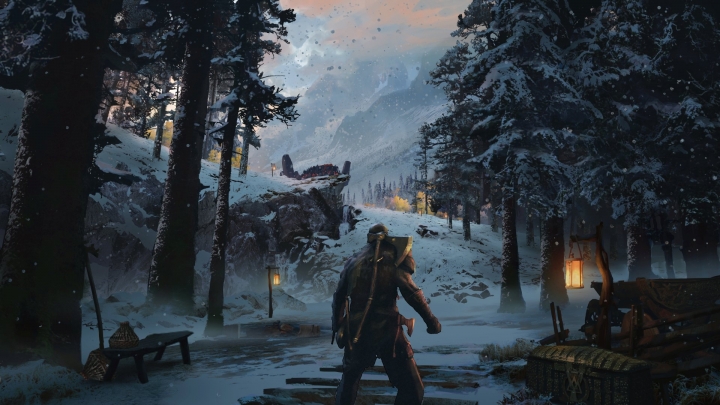 Концепт-арт God of War (2018)