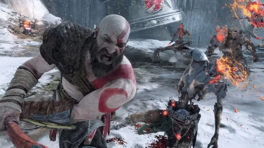 Новый геймплей God of War из версии игры для прессы