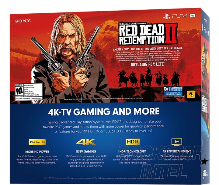 Бандл Red Dead Redemption 2 с PS4 Pro