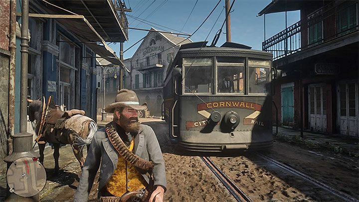 Можно ли управлять трамваем в Red Dead Redemption 2