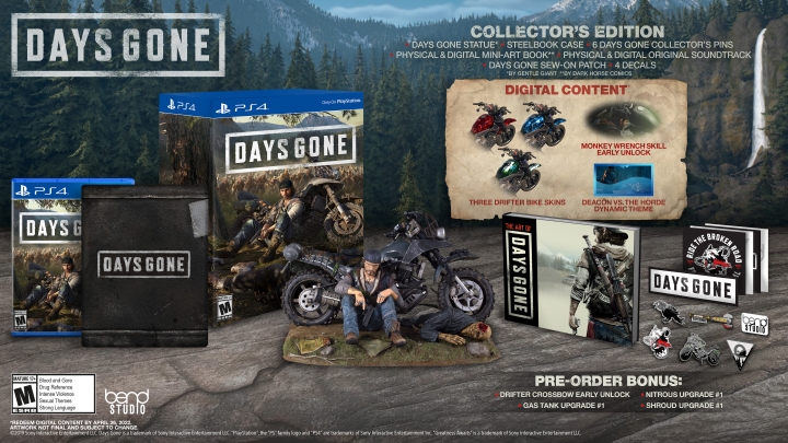 Коллекционное издание Days Gone