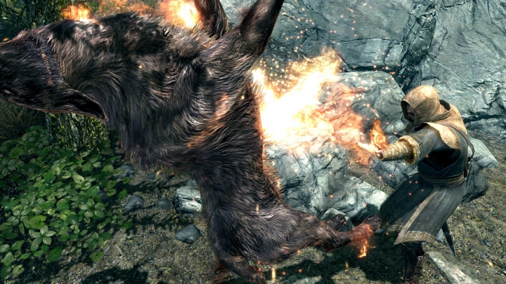 Как играть в Skyrim в кооперативе на 8 человек - выглядит круто