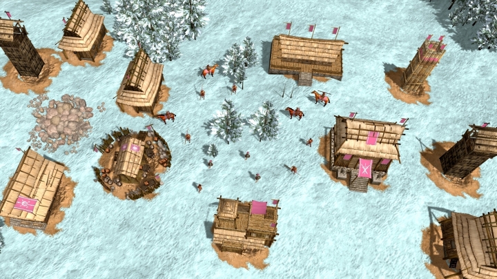 Игра напоминает серию Age of Empires
