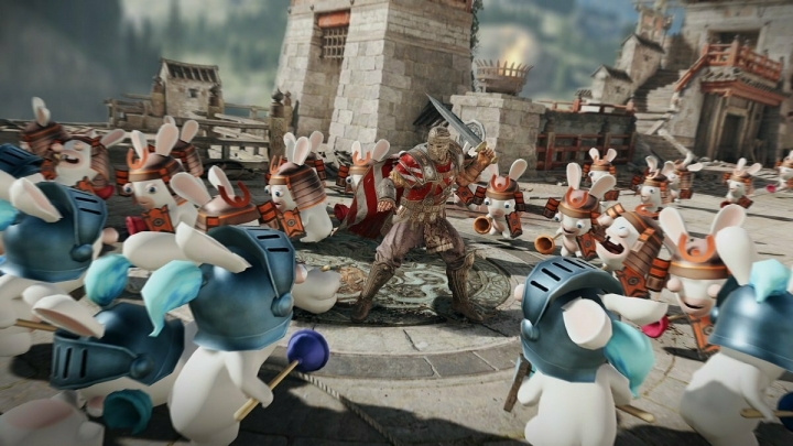 В For Honor начался первоапрельский ивент, добавляющий кроликов из Raving Rabbids