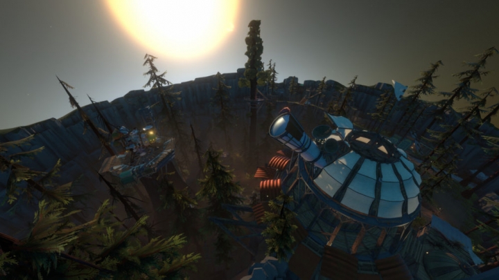 Outer wilds как попасть на солнечную станцию