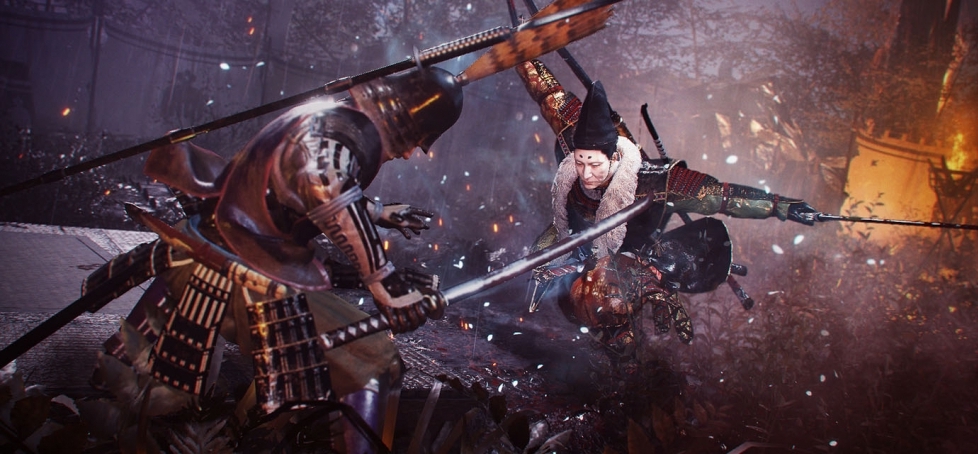 Битвы с боссами в Nioh 2. Советы как победить босса Камайтачи