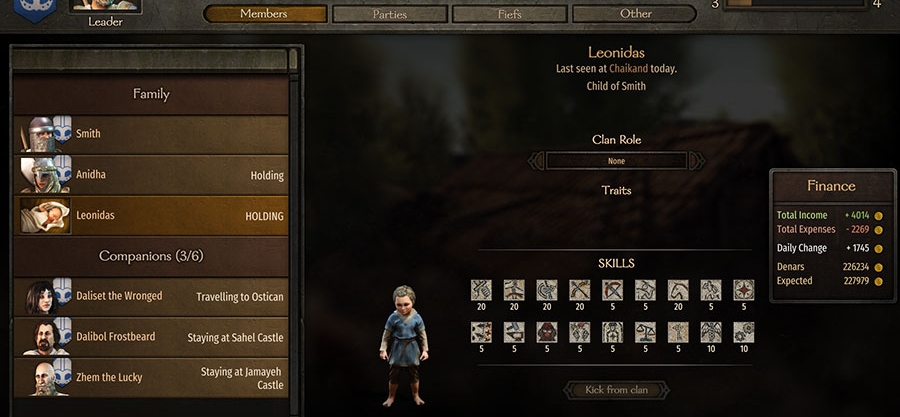 Советы и секреты Mount and Blade 2 Bannerlord - как сделать детей и семью
