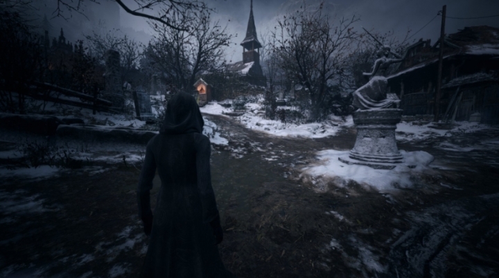 Вид от третьего лица в Resident Evil Village