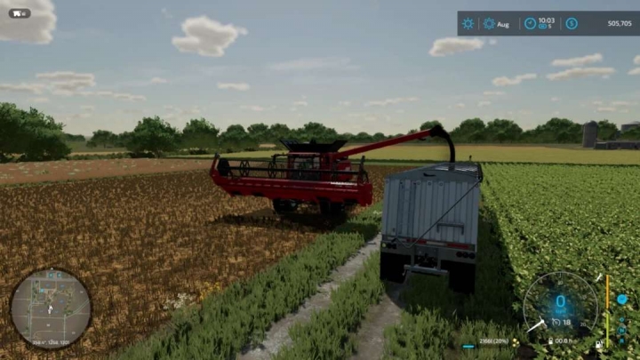 Как сеять и собирать виноград в Farming Simulator 22