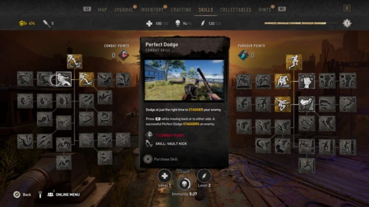 Прокачка в Dying Light 2. Как и на что потратить очки навыков