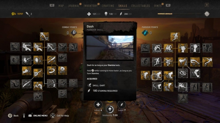 Лучшие навыки паркура в Dying Light 2