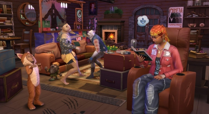 Чит-код оборотня в The Sims 4