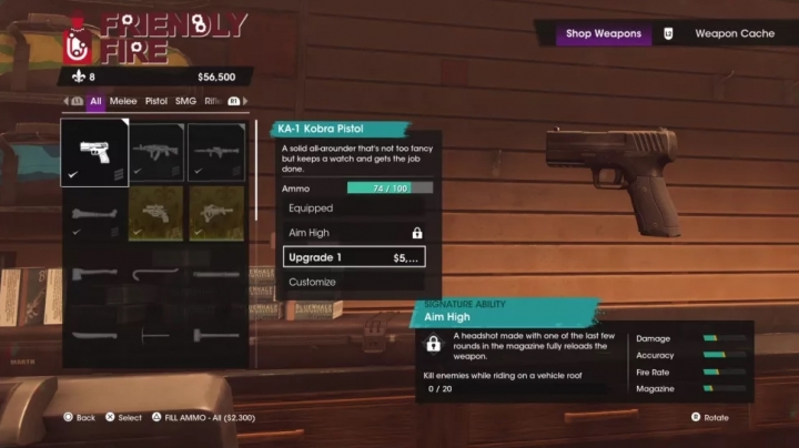 Как получить оружие в Saints Row