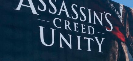 Постер новой Assassin's Creed: Unity на выставке E3 2014 намекнул на кооператив