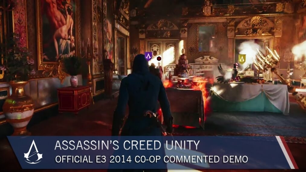 Видео с демонстрацией совместного прохождения в Assassin's Creed: Unity