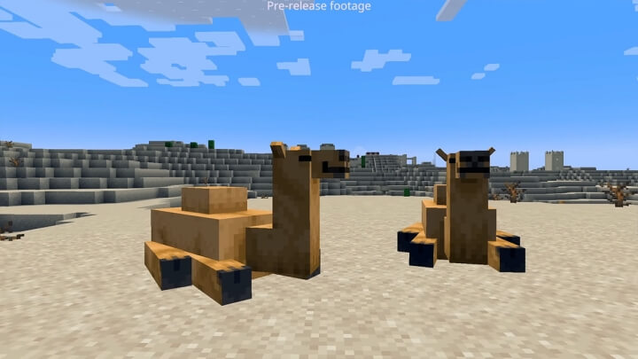 Minecraft где найти верблюда