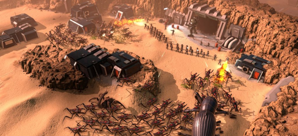 Новое расширение Starship Troopers: Terran Command – Raising Hell Expansion вышло на PC