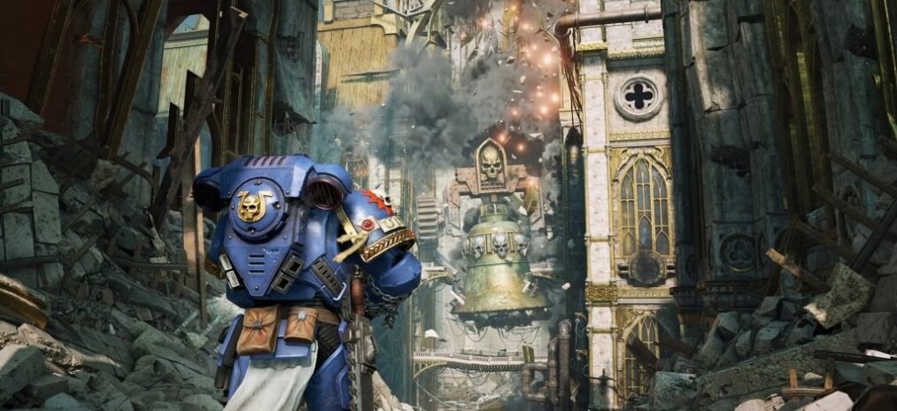 Согласно официальному артбуку в Warhammer 40,000: Space Marine 2 будет PvP-режим