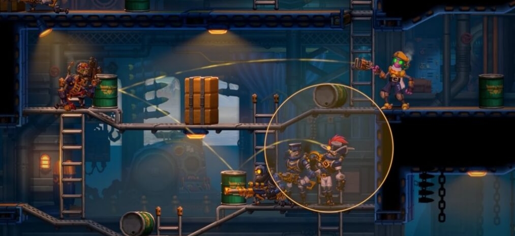 Опубликован свежий тринадцатиминутный трейлер SteamWorld Heist II