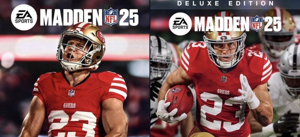 Madden NFL 25 выйдет 16 августа, звездой обложки станет Кристиан Маккэффри