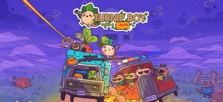 Turnip Boy Robs a Bank выйдет на мобильных устройствах под управлением iOS и Android 14 января 2025 года
