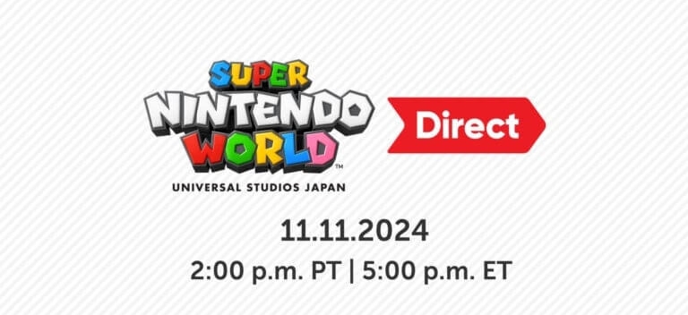 Super Nintendo World Direct состоится 12 ноября