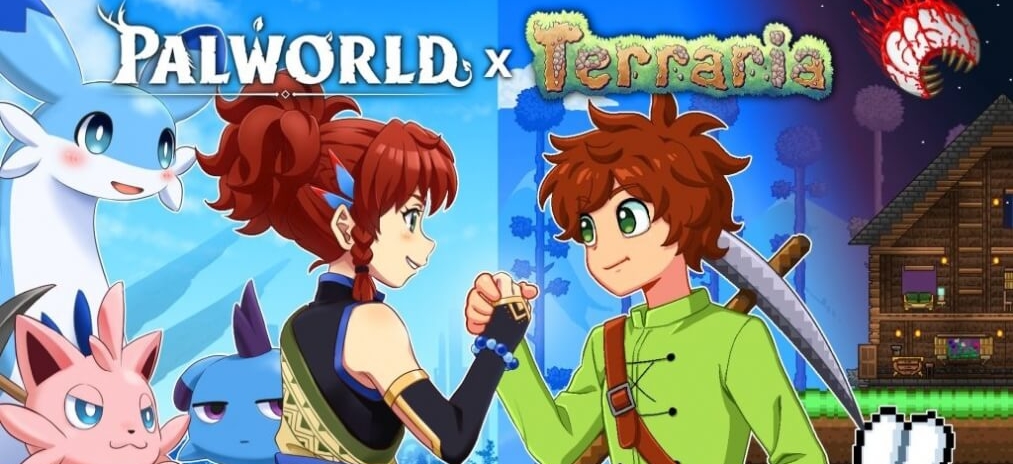 В следующем году состоится коллаборация между Palworld и Terraria