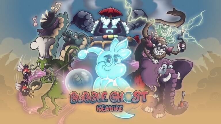 Ремейк Bubble Ghost выйдет 27 марта на PC и Switch