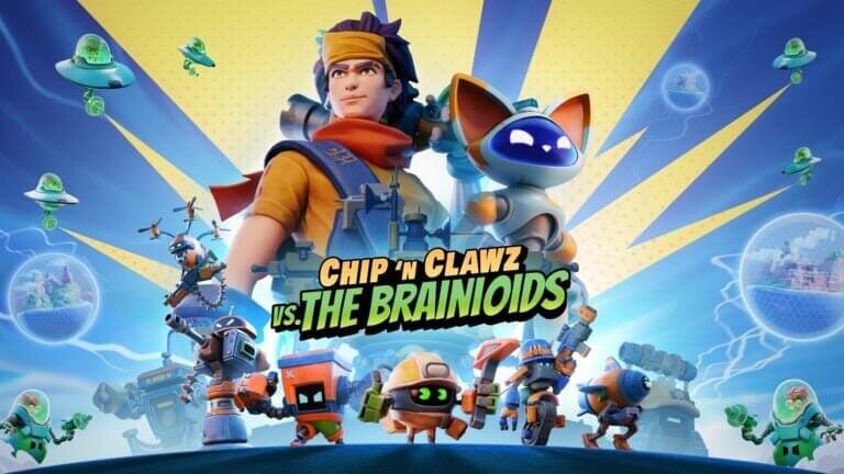 Стратегический экшен Chip 'n Clawz vs. The Brainioids анонсирован для PS5, Xbox Series и PC