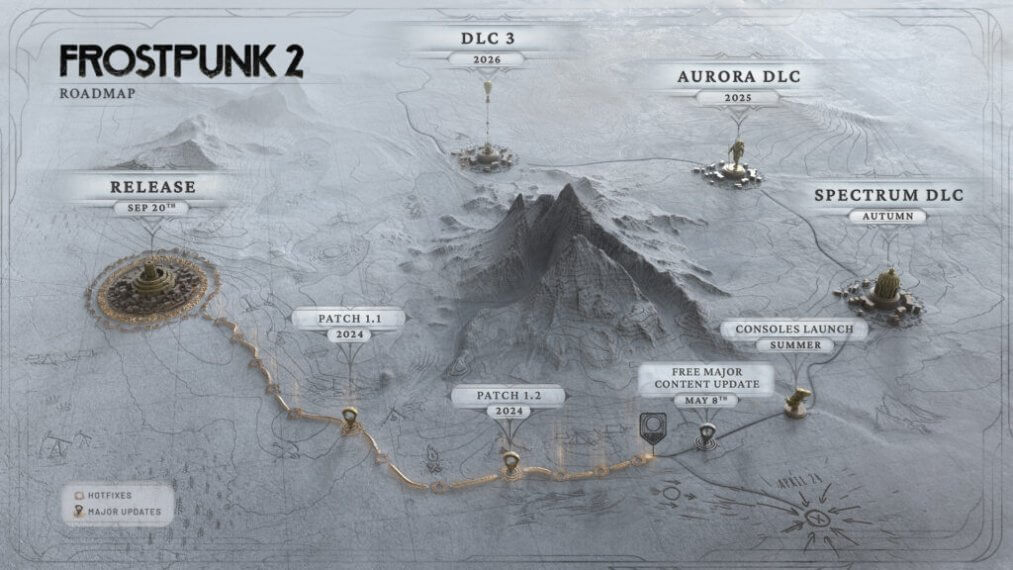 Frostpunk 2 выйдет на Xbox Series X/S и PS5 этим летом, раскрыта дорожная карта DLC