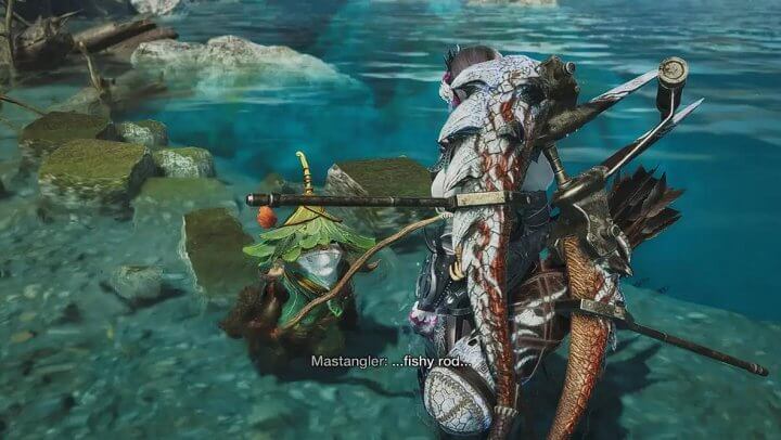 Как ловить рыбу в Monster Hunter Wilds