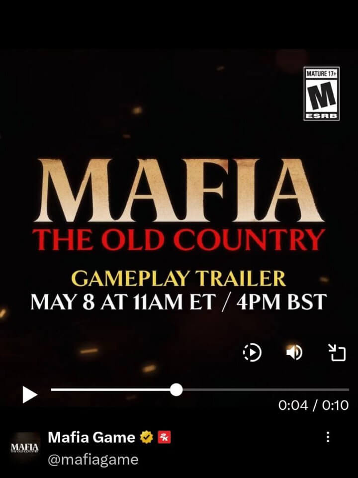 Первый геймплей Mafia The Old Country